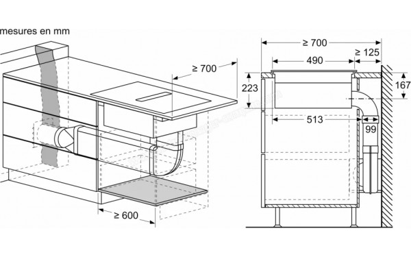 SIEMENS EX851HJ26E - Dimensions