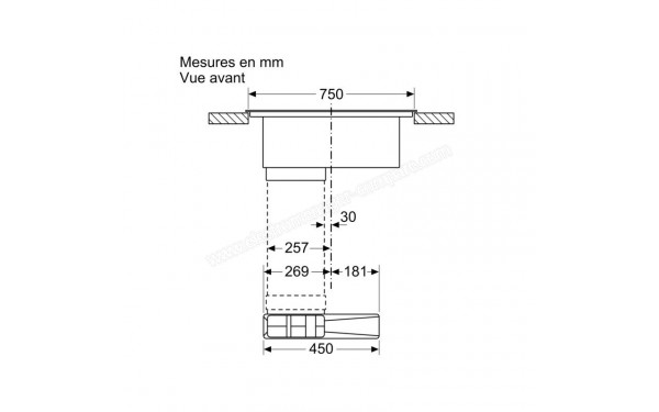 SIEMENS EX875LX57E - Dimensions