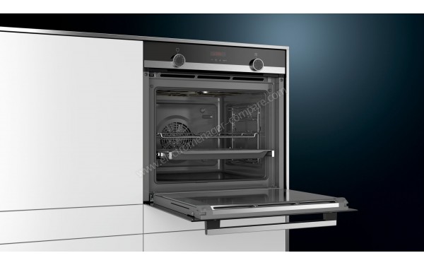 SIEMENS HB574AER0 - Vue de l'int&eacute;rieur avec rails t&eacute;lescopiques