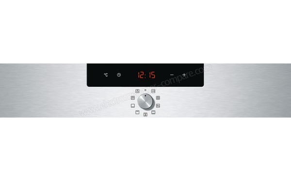 SIEMENS HB64AR521F - Zoom sur le bandeau de commandes
