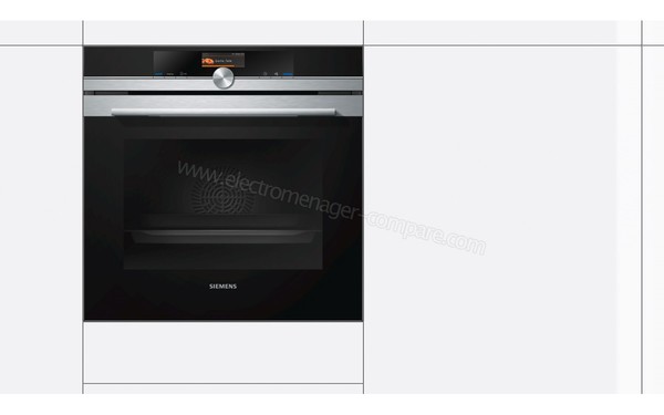 SIEMENS HB676G0S1F - Vue de face, appareil encastr&eacute;