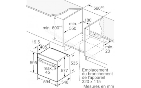 SIEMENS HB678GBS6 - Sch&eacute;ma technique