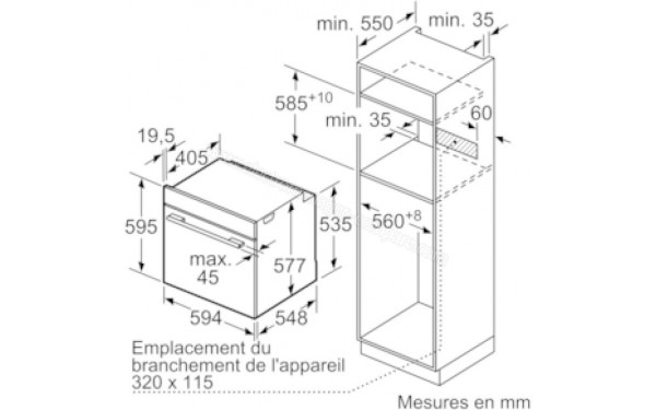 SIEMENS HB678GBS6 - Sch&eacute;ma technique