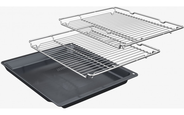 SIEMENS HB774G1B2 - Vue des grilles et du l&egrave;chefrite