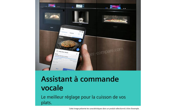 SIEMENS HB776G3B1F - Assistant &agrave; commande vocale