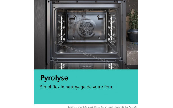 SIEMENS HB776GMB1F - Nettoyage pyrolyse