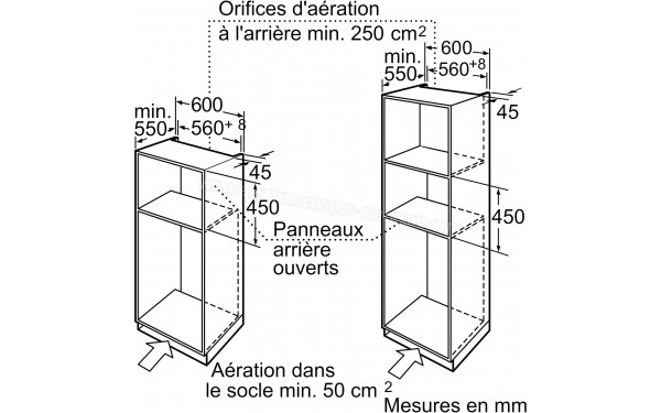 SIEMENS HB86P575 - Dimensions
