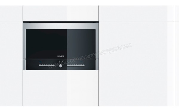 SIEMENS HF25M5L2 - Vue de face, appareil encastr&eacute;