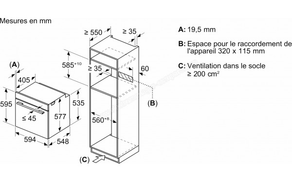 SIEMENS HM778GMB1 - Dimensions
