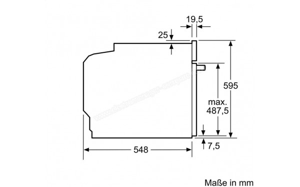 SIEMENS HR578GBS6 - Sch&eacute;ma technique