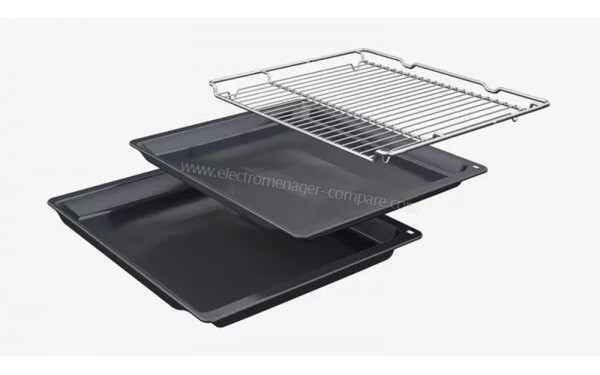 SIEMENS HR578GFS7F - Vue de la grille et des l&egrave;chefrites