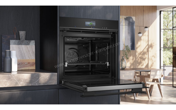 SIEMENS HR976GMB1 - Appareil encastr&eacute; vue de l'int&eacute;rieur 3/4 gauche