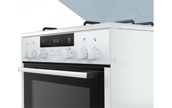 SIEMENS HX745220F - Vue 3/4 droite, panneau de commandes