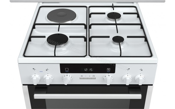 SIEMENS HX85D220F - Zoom sur la table et le panneau de commandes