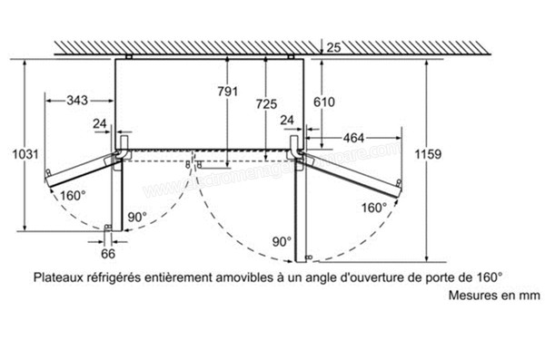 SIEMENS KA62DP91 - Schemas d'encastrement 1