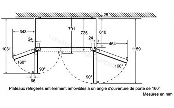 SIEMENS KA63DA71 - Vue de face