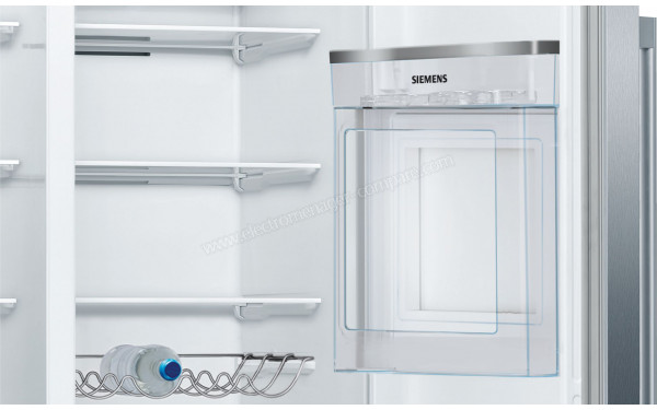 SIEMENS KA93GAIEP - Vue de l'int&eacute;rieur partie r&eacute;frig&eacute;rateur