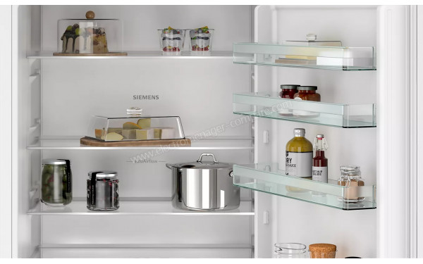 SIEMENS KB96NNSE0P - Vue de l'int&eacute;rieur partie r&eacute;frig&eacute;rateur
