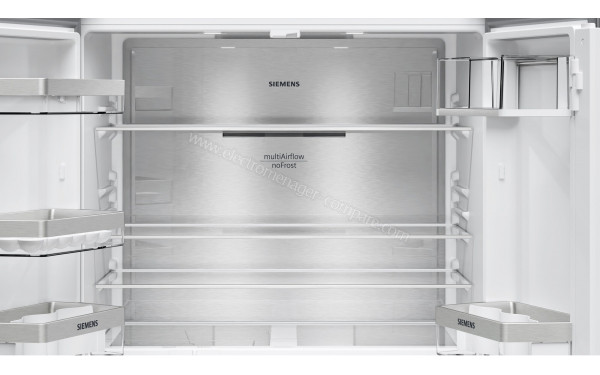 SIEMENS KF96NAXEA - Vue de l'int&eacute;rieur partie r&eacute;frig&eacute;rateur