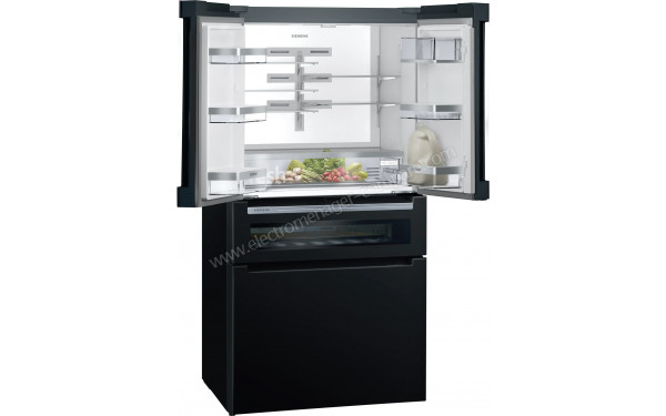 SIEMENS KF96RSBEA - Vue de l'int&eacute;rieurVue de l'int&eacute;rieur partie r&eacute;frig&eacute;rateur