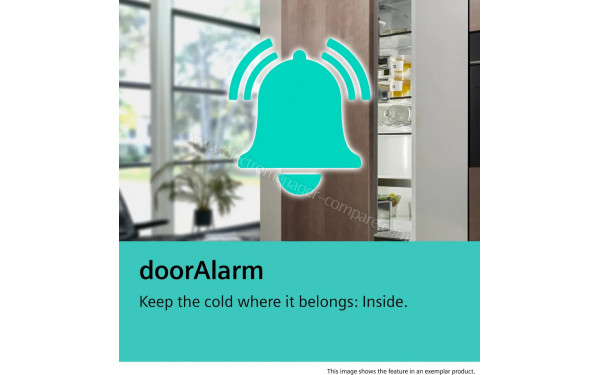 SIEMENS KG36NVIAG - Alarme de porte ouverte