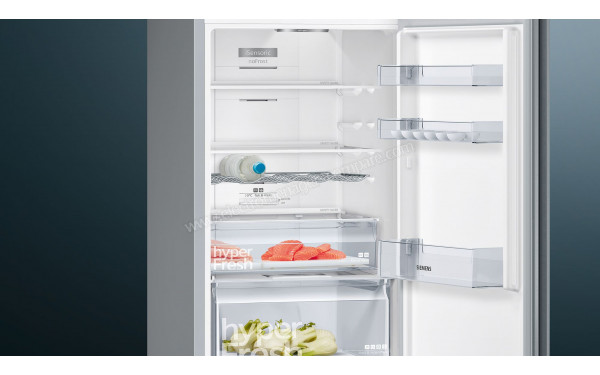 SIEMENS KG36NVIEC - Vue de l'int&eacute;rieur partie r&eacute;frig&eacute;rateur