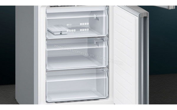 SIEMENS KG36NVIEC - Vue de l'int&eacute;rieur partie cong&eacute;lateur