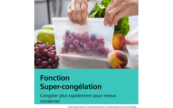 SIEMENS KG36NVXBG - Fonction Super-cong&eacute;lation