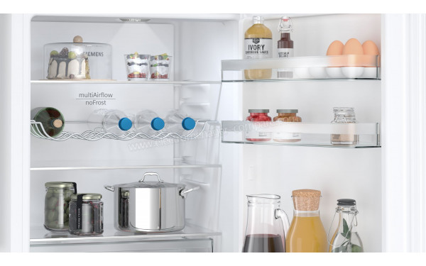 SIEMENS KG36NXWDF - Vue de l'int&eacute;rieur partie r&eacute;frig&eacute;rateur