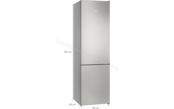 SIEMENS KG39NVIAG - Dimensions