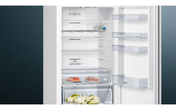 SIEMENS KG39NVWEC - Vue de l'int&eacute;rieur partie r&eacute;frig&eacute;rateur