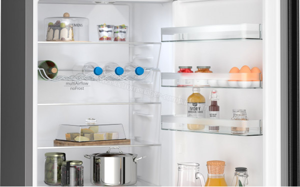 SIEMENS KG39NXXDF - Vue de l'int&eacute;rieur partie r&eacute;frig&eacute;rateur