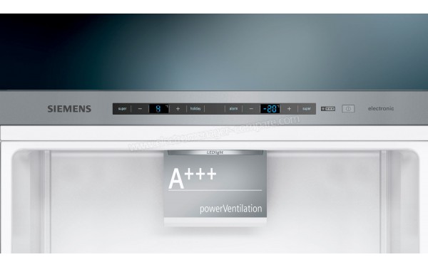 SIEMENS KG49EVI4A - Zoom panneau de commandes