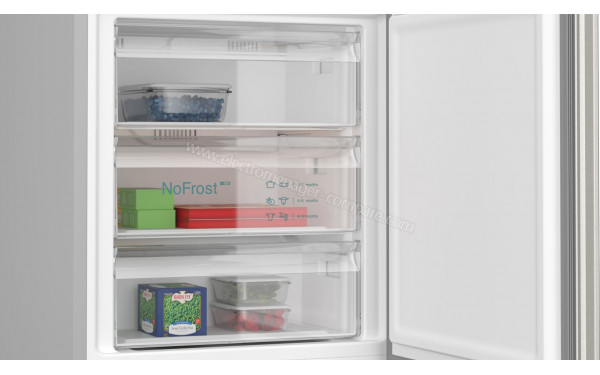 SIEMENS KG49NXIDF - Vue de l'int&eacute;rieur partie cong&eacute;lateur