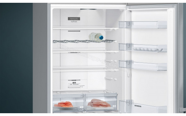 SIEMENS KG49NXIEP - Vue de l'int&eacute;rieur partie r&eacute;frig&eacute;rateur