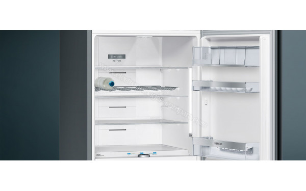 SIEMENS KG56FPXCA - Vue de l'int&eacute;rieur partie r&eacute;frig&eacute;rateur