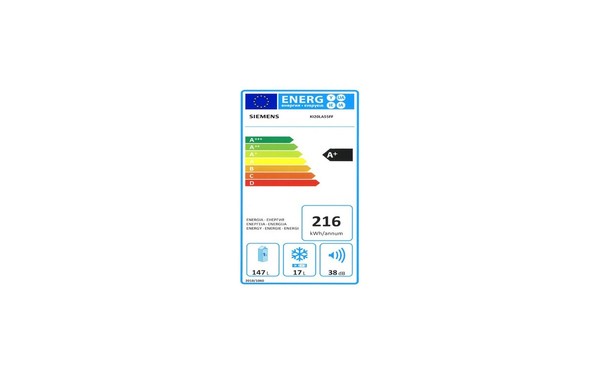 SIEMENS KI20LA55FF - &Eacute;tiquette &eacute;nergie
