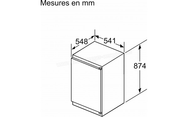 SIEMENS KI21RNSE0 - Dimensions