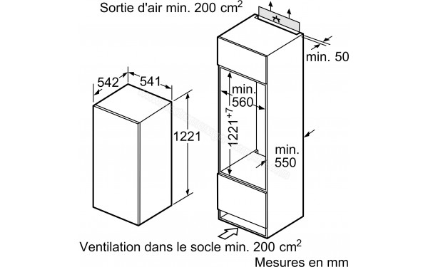 SIEMENS KI24LNSF3 - Dimensions
