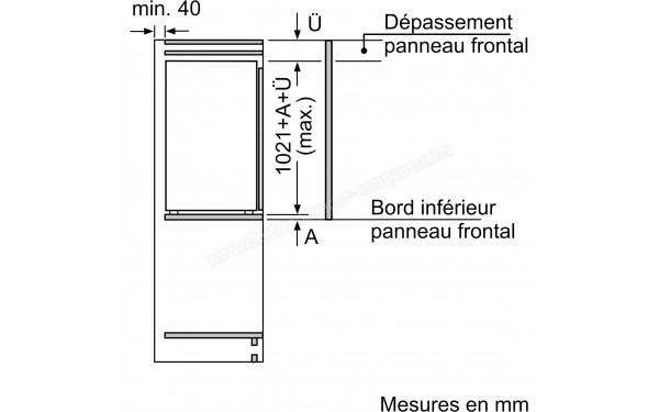 SIEMENS KI32LVFE0 - Dimensions