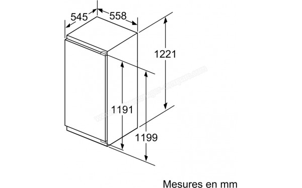 SIEMENS KI41FSDD0 - Dimensions