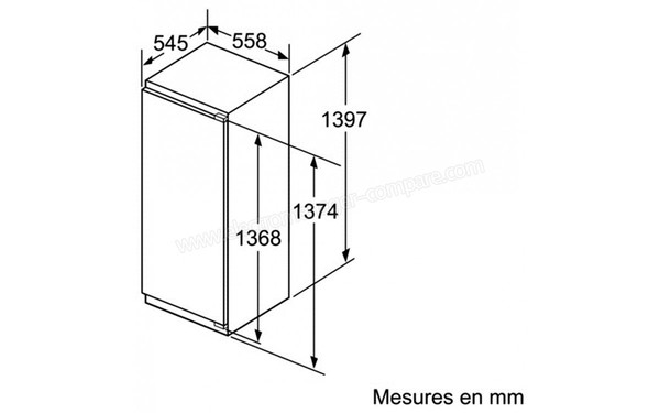 SIEMENS KI51FAD30 - Schema d'encastrement 1 