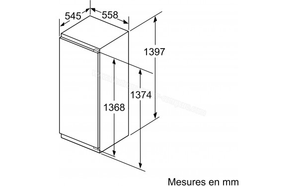SIEMENS KI52FADF0 - Dimensions