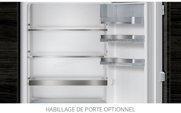 SIEMENS KI77SADE0 - Vue de l'int&eacute;rieur partie r&eacute;frig&eacute;rateur