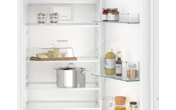 SIEMENS KI82LNSE0 - Vue de l'int&eacute;rieur partie r&eacute;frig&eacute;rateur