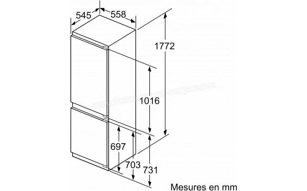 SIEMENS KI86NADF0 - Sch&eacute;ma technique
