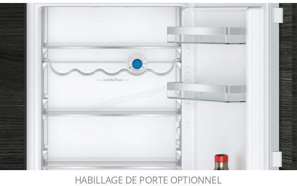 SIEMENS KI86NHFE0 - Vue de l'int&eacute;rieur partie r&eacute;frig&eacute;rateur