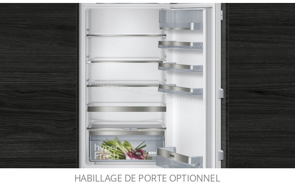 SIEMENS KI86SADE0 - Vue de l'int&eacute;rieur partie r&eacute;frig&eacute;rateur