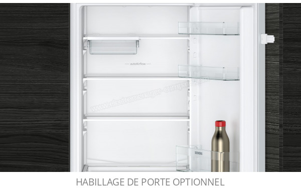 SIEMENS KI86V5SF0 - Vue de l'int&eacute;rieur partie r&eacute;frig&eacute;rateur