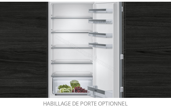 SIEMENS KI87VVFF0 - Vue de l'int&eacute;rieur partie r&eacute;frig&eacute;rateur